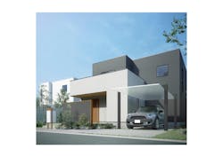 ○カーポートSC 1500１台用 30－50 標準柱 屋根材＝アルミ色